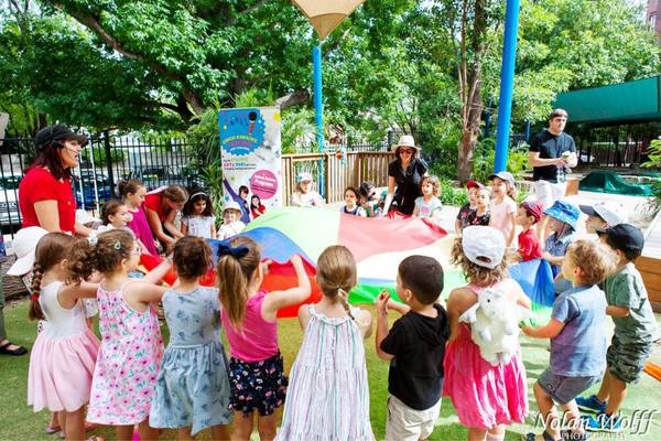 Park Party | Bop till you Drop Professional Entertainer and Children at outdoor Park Party hosted by Bop till you Drop