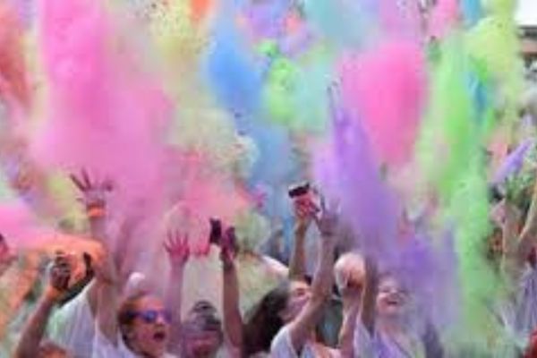 Colour Run action shot Colour Run action shot