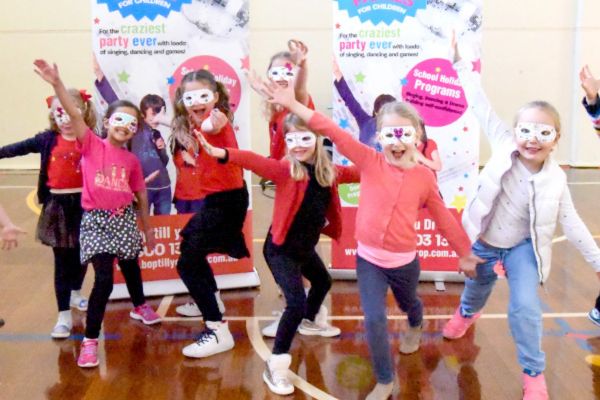 School Holiday Workshop dancing