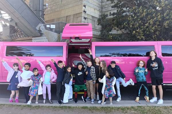 Pink hummer kids