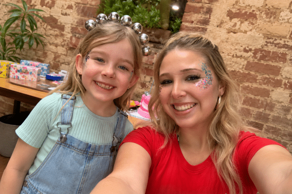 Glitter & Gem Party Face Art